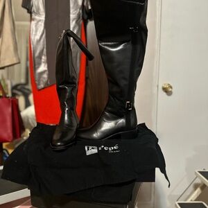 Black Over the Knee Boots